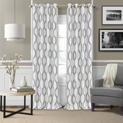 Modern Gray Amp Silver Curtains Drapes Allmodern